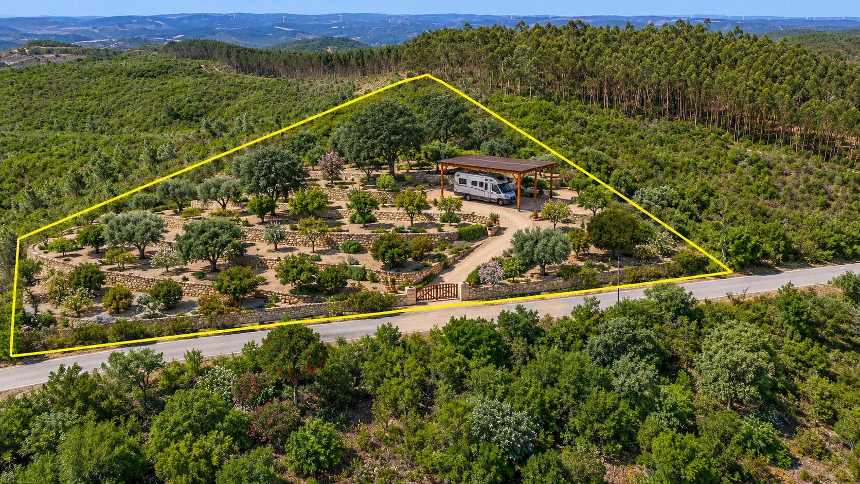 Terreno Rústico com 3.700m² à Venda - Romeiras, Marmelete